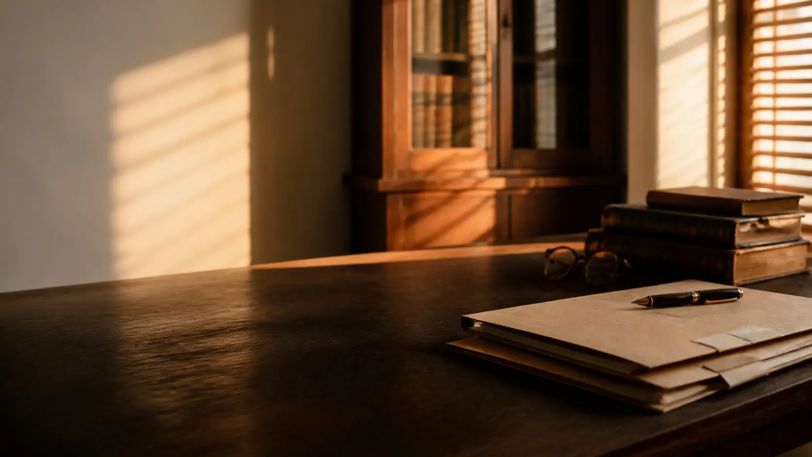 Escritorio de trabajo del Estudio Jurídico Gómez